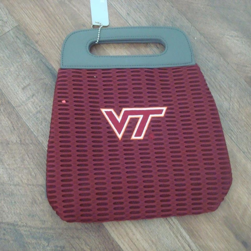 VIRGINIA TECH 8X10 BAG PURSE‎ VINTAGE NEW TAILGATE HANDBAG TOTE